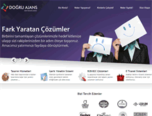 Tablet Screenshot of dogruajans.com